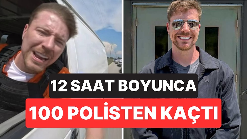 Ödül 500 Bin Dolar! MrBeast’in Kovalamaca Videosu İçin 100 Polis Seferber Oldu