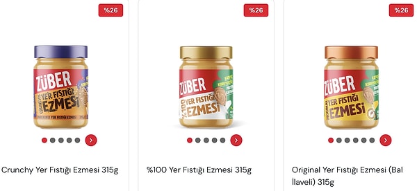 Doğal fıstık ezmesi çeşitlerinde 3 al 2 öde ve ONEDİO350 koduyla 1.200 TL'ye 350 TL indirim!
