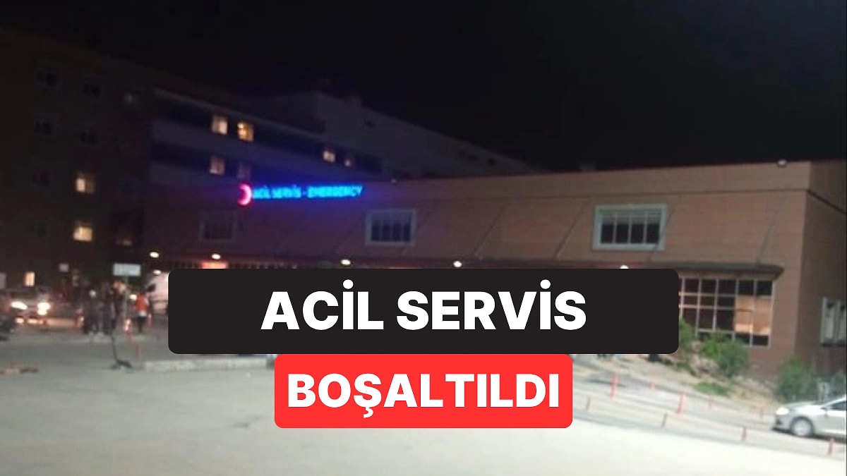 Sincan’da Kimyasal Zehirlenme Alarmı: Hastanenin Acil Servisi Boşaltıldı