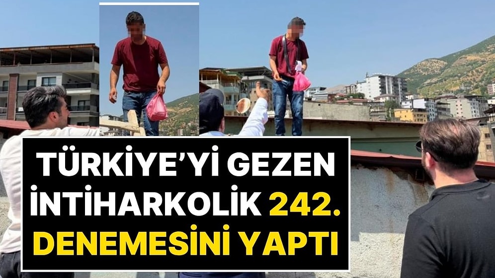 Türkiye'yi Gezen "İntiharkolik" Yine Sahnede: 242. İntihar Girişimini Şemdinli'de Denedi