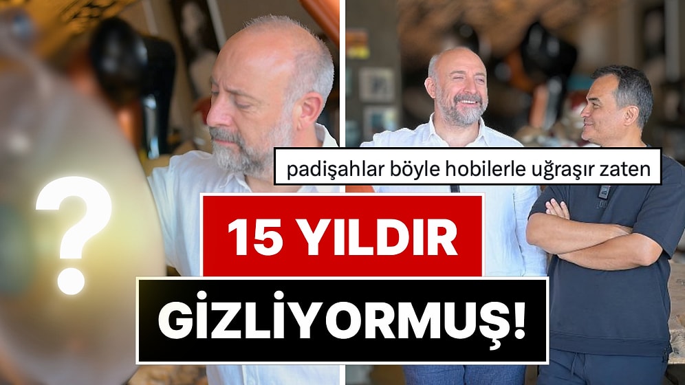 Halit Ergenç'in 15 Yıldır Herkesten Gizlediği İşi Ortaya Çıktı!