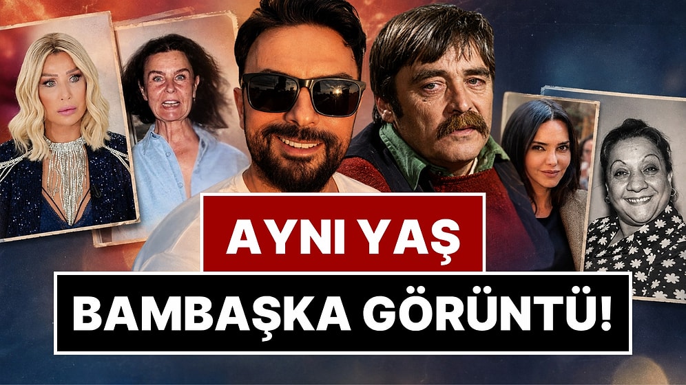 Aynı Yaşta Olduklarına İnanmak Güç: Ünlü İsimlerin Aynı Yaşlarda Çekilen Fotoğrafları Arasındaki Fark Şaşırttı
