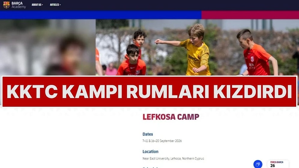Barcelona'nın 'Kuzey Kıbrıs' İlanı Rumları Çıldırttı: UEFA'ya Acil Çağrı