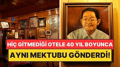 Hiç Gitmediği Otele 40 Yıl Boyunca Her Gün Aynı Mektubu Gönderen Adam