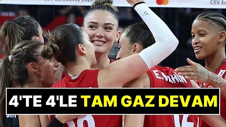 Filenin Sultanları Almanya’yı da Devirdi: A Milli Voleybol Takımımız 4’te 4 Yaptı