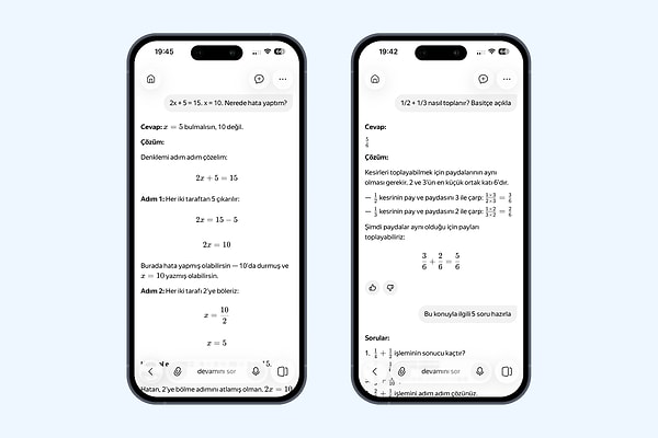 Ders çalışmak ve daha fazlası için Yandex AI
