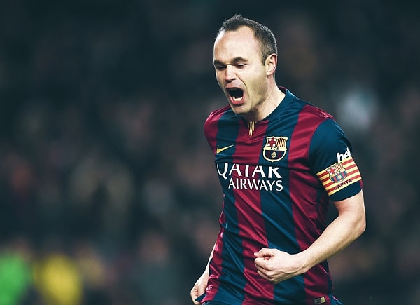7. Bir dakika... Iniesta ile aynı listeye mi girdi?