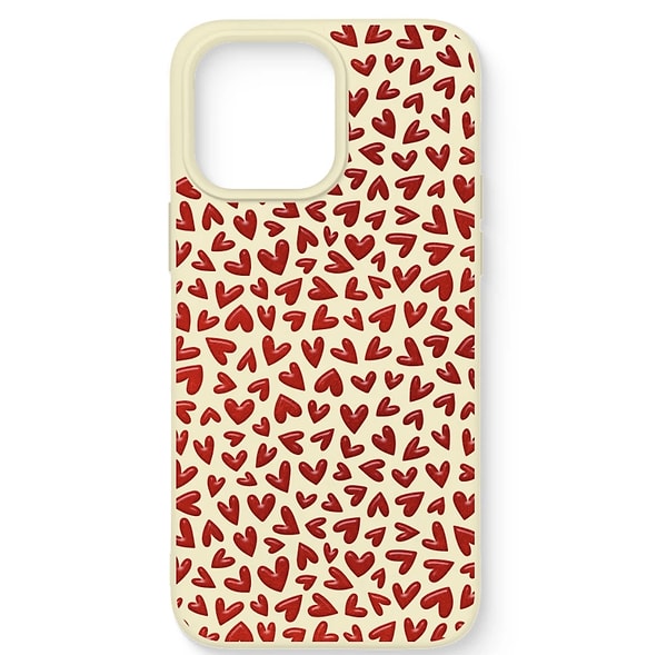 Casedoit metalik baskılı ve kalpli telefon kılıflarında %30 indirime ek 3 al 2 öde!