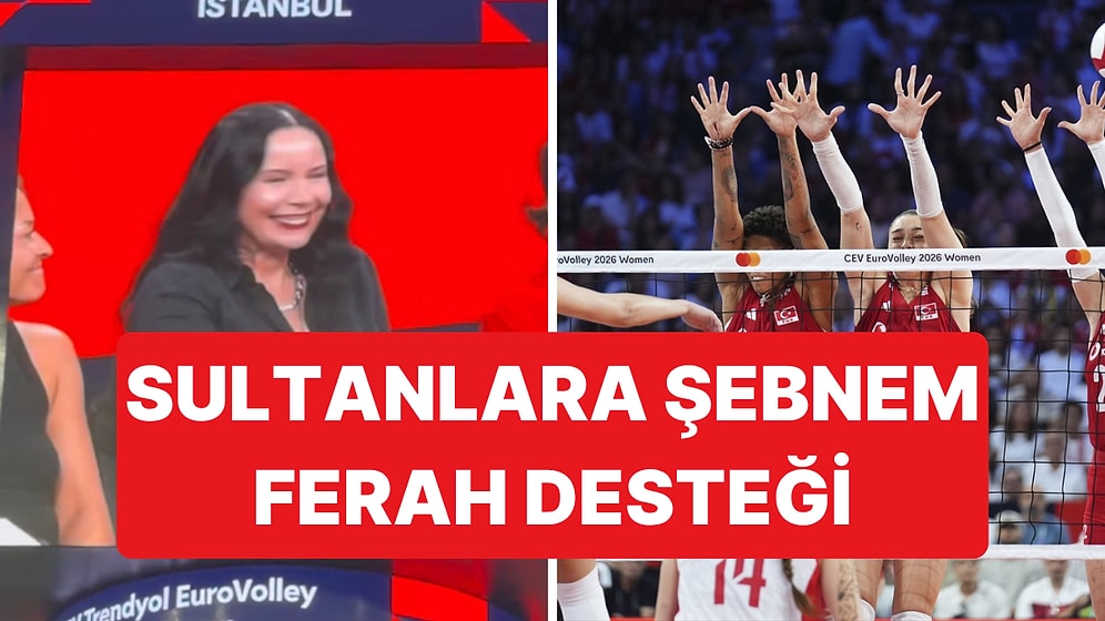 Filenin Sultanları'nın Polonya'yla Oynadığı Liderlik Maçında Şebnem Ferah da Salonadaki Yerini Aldı