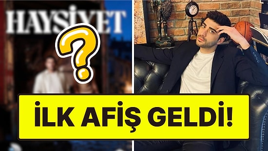 Doğukan Güngör'ün Başrol Olduğu Yeni Dizi Haysiyet'in Afişi Yayınlandı