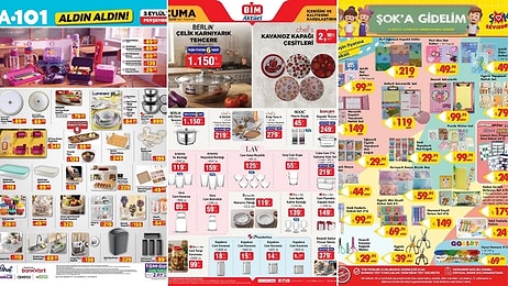 İndirim Günleri Başlıyor! 29 Ağustos - 4 Eylül Haftasında A101 ve BİM Aktüel Ürünler Listesinde Ne Var?
