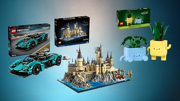 LEGO yapım setlerinde hayal gücünü geliştiren Marka Haftası indirimleri!