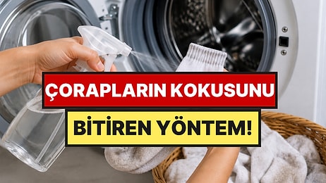 Makineye Atmadan Önce Çamaşırlara Sıkılıyor: Ne Koku Kalıyor Ne Leke