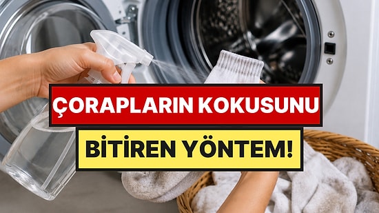 Makineye Atmadan Önce Çamaşırlara Sıkılıyor: Ne Koku Kalıyor Ne Leke