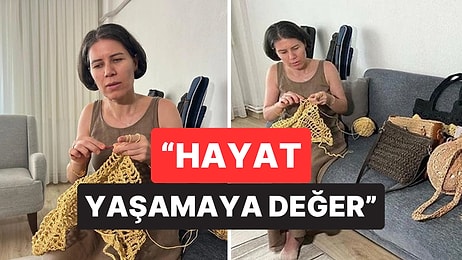 Görme Yetisini Kaybetti, Rengarenk Çantalar Örerek Hayata Tutundu