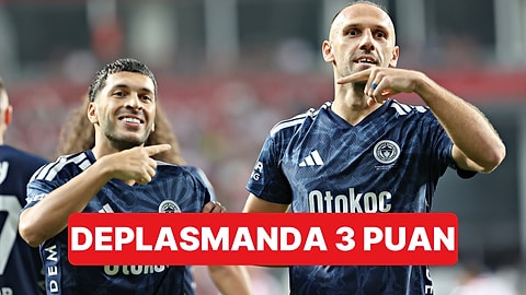 Fenerbahçe Deplasmanda Samsunspor'u Her İki Yarıda Bulduğu Gollerle 2-0 Yendi