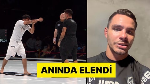 Hüseyin Kaya Rakibi Kaan Kazgan'a El Hareketi Çektiği İçin Diskalifiye Edildi