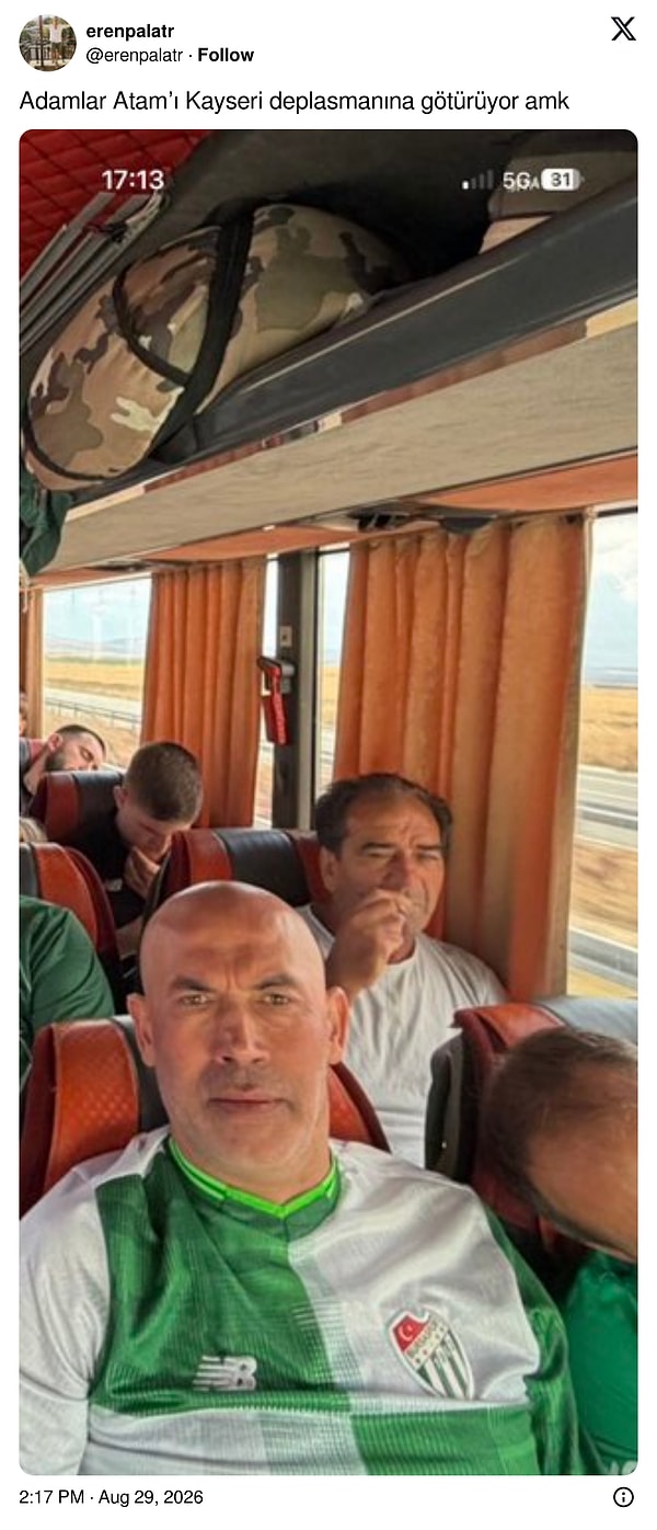 Ancak bir kişi dikkat çekti.