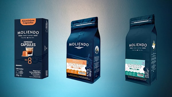 Moliendo marka kahvelerde 750 TL'ye 150 TL indirim!