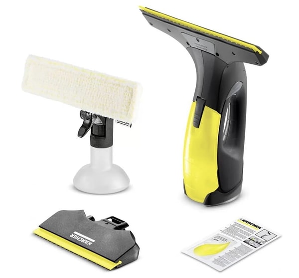 Kärcher WV 2 Black Edition cam temizleme makinesi %10 indirimle 2.989,00 TL yerine net 2.689,99 TL!