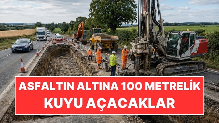 Asfaltın Altına 100 Metrelik Kuyu Açacaklar: Kışın Devreye Girecek
