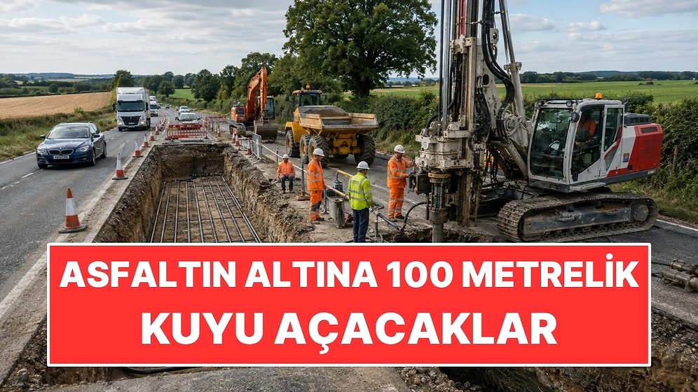 Asfaltın Altına 100 Metrelik Kuyu Açacaklar: Kışın Devreye Girecek