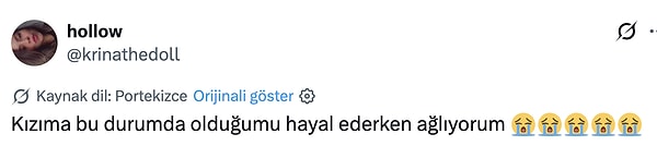 Hayali bile ağlattı.