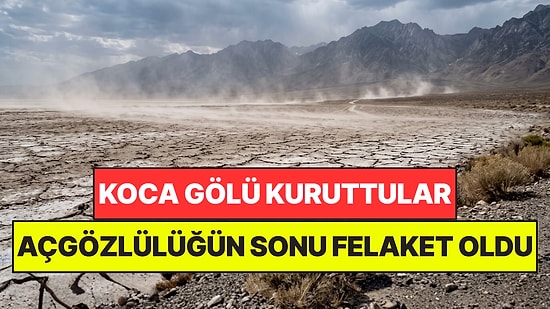 Bilerek Kuruttukları Göl Felakete Neden Oldu: Fatura Her Ay Vatandaşa Kesiliyor