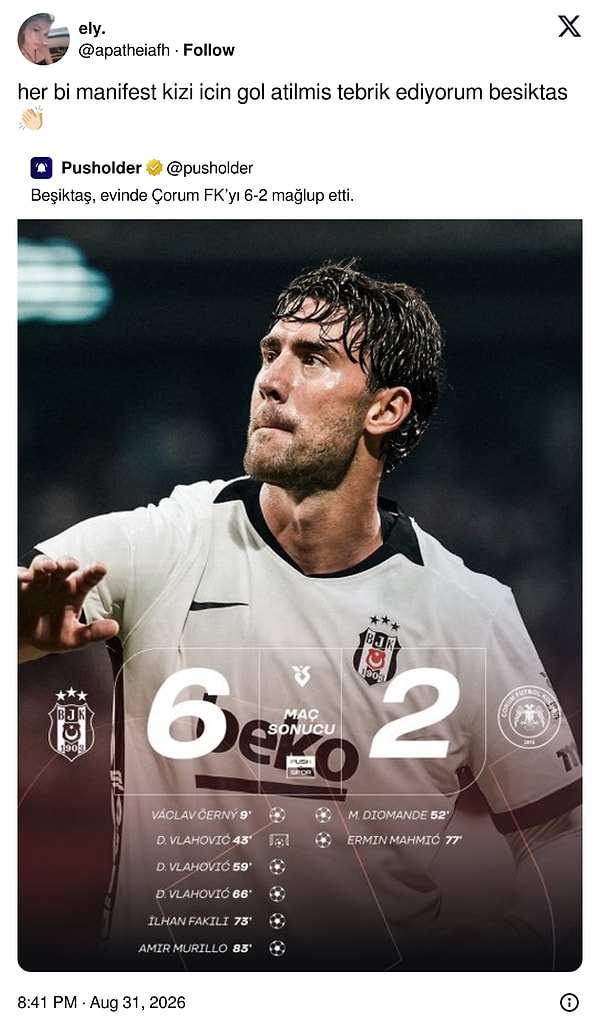Biraz da futbol...