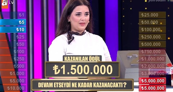 Var mısın Yok musun'da yarışan Bilge'nin ne kadar kazandığı merak edildi.