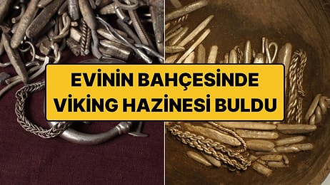Bahçesini Kazan Bir Kişi, Ülkenin En Büyük Viking Hazinesini Buldu!