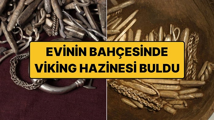 Bahçesini Kazan Bir Kişi, Ülkenin En Büyük Viking Hazinesini Buldu!