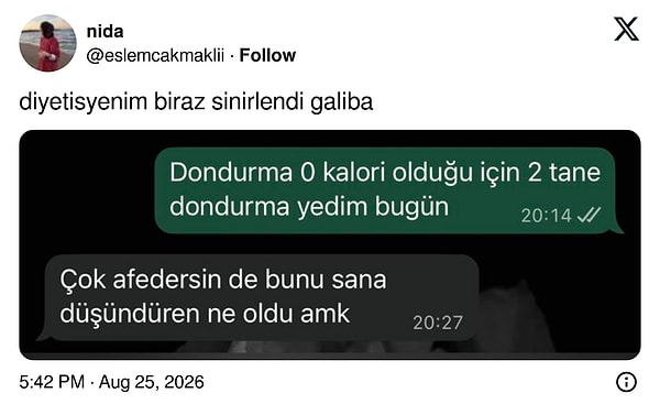 Toplamı yine sıfır.
