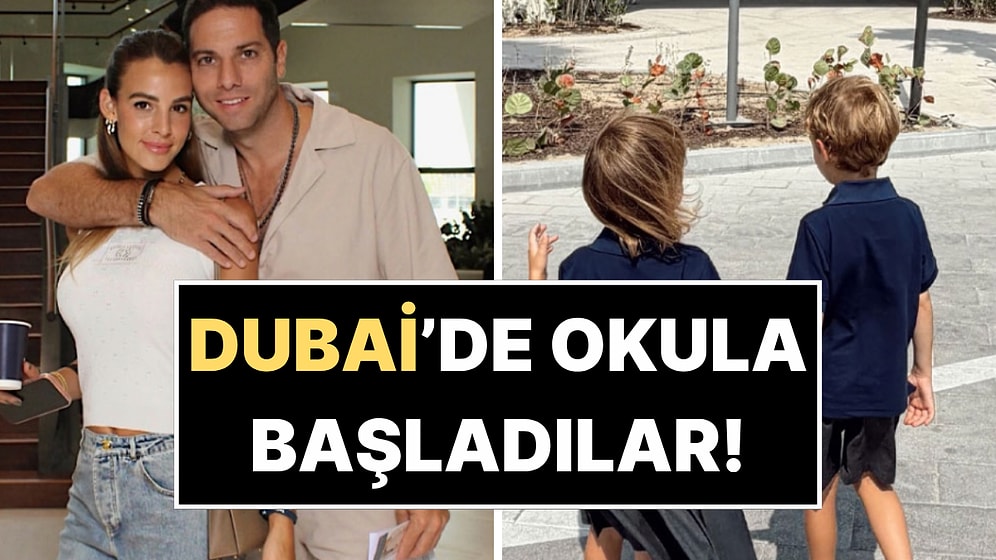 Hülya Koçyiğit’in Torunu Aslışah Alkoçlar’ın Çocukları Dubai’de Okula Başladı!