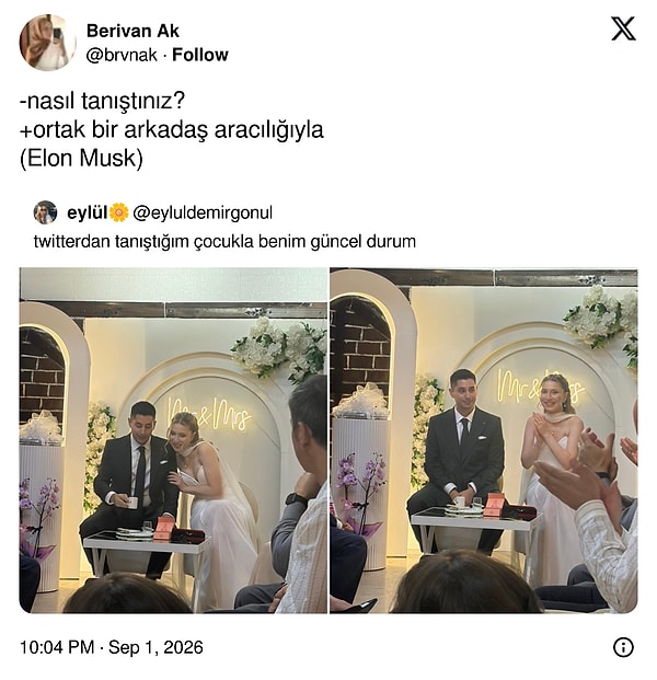 Epey bir ortak arkadaş...