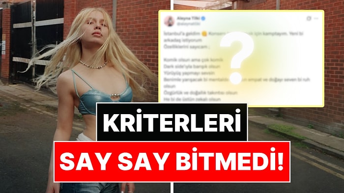 Aleyna Tilki Sosyal Medyadan Arkadaşlık İlanı Verdi: Bakın Nasıl Birini Arıyor!