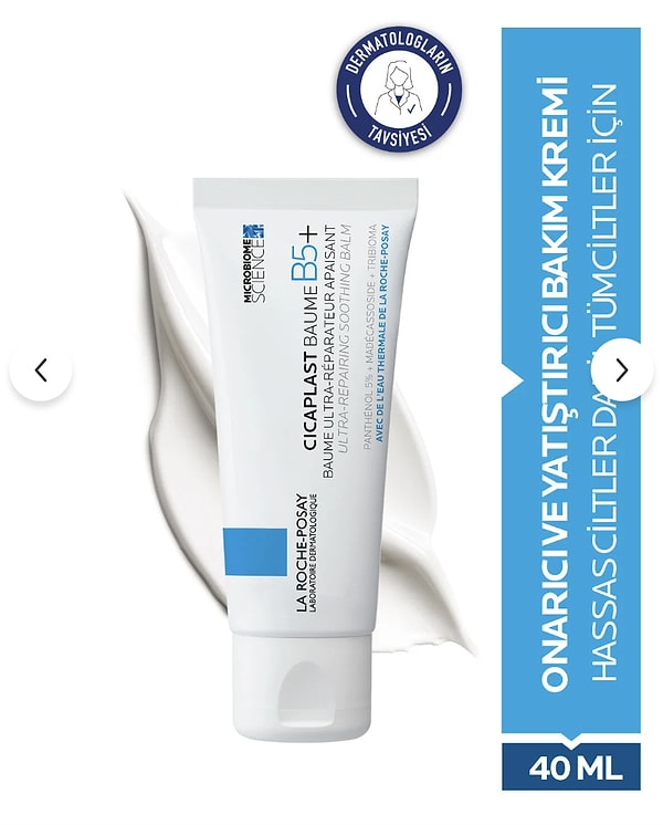 La Roche-Posay Cicaplast Baume B5+ onarıcı kremde ve tüm seride 1.500 TL'ye 250 TL indirim!
