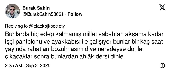 İzleyiciye saygı konusu öne çıktı.