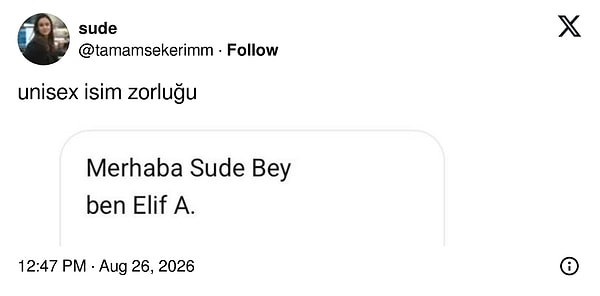 Bunu da karıştırma...