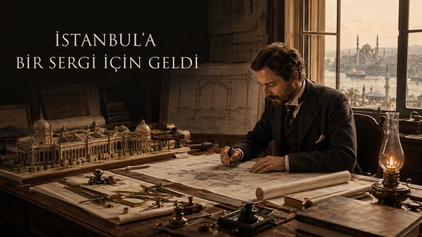İstanbul’a Bir Sergi İçin Geldi
