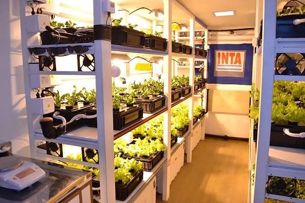 Within the scope of the project, a closed space ecosystem was simulated using a 20-meter special transportation container.