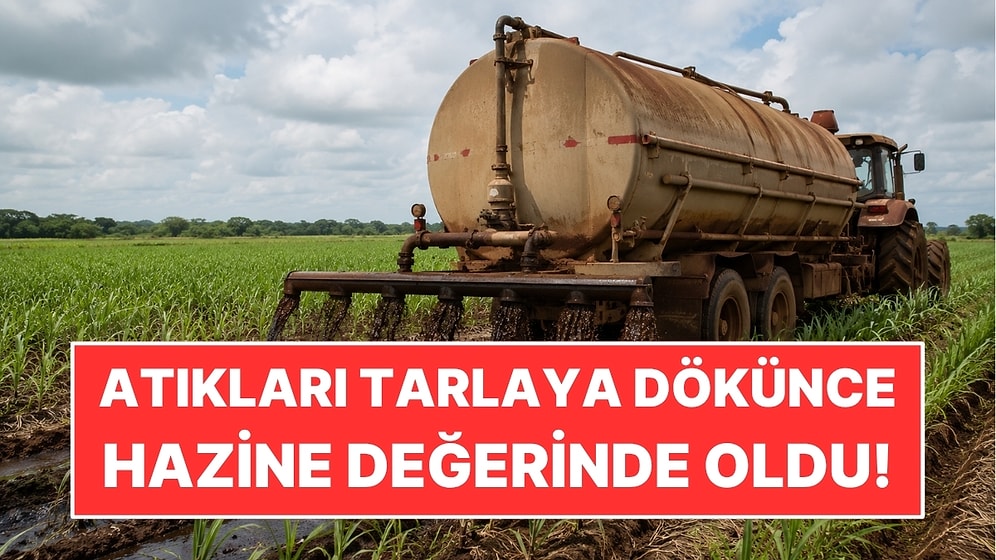 Fabrikanın Çöpünü Tarlalara Döktüler: Hazineye Çevirdiler