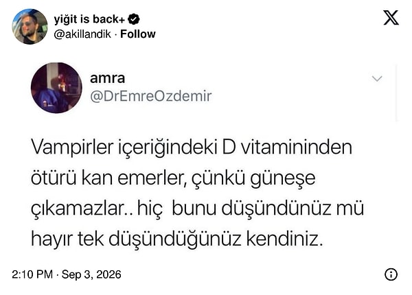 Biraz empati...