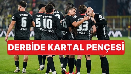 Sezonun İlk Derbisinde Beşiktaş Deplasmanda Fenerbahçe'yi 2-1 Yendi