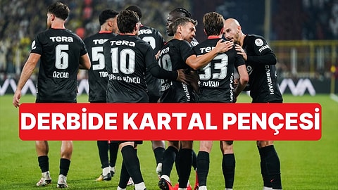 Sezonun İlk Derbisinde Beşiktaş Deplasmanda Fenerbahçe'yi 2-1 Yendi
