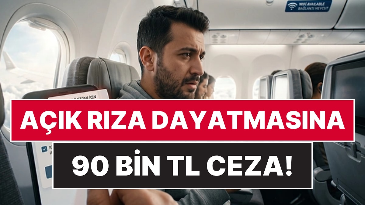 Uçakta İnternet Kullanımına 'Açık Rıza' Freni: KVKK Ceza Yağdırdı!