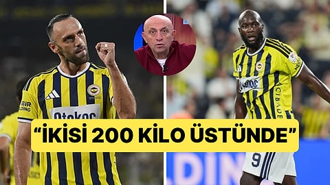 Sinan Engin'den Fenerbahçe'nin Forvetleri Vedat Muriqi ve Romelu Lukaku'ya Kilo Eleştirisi