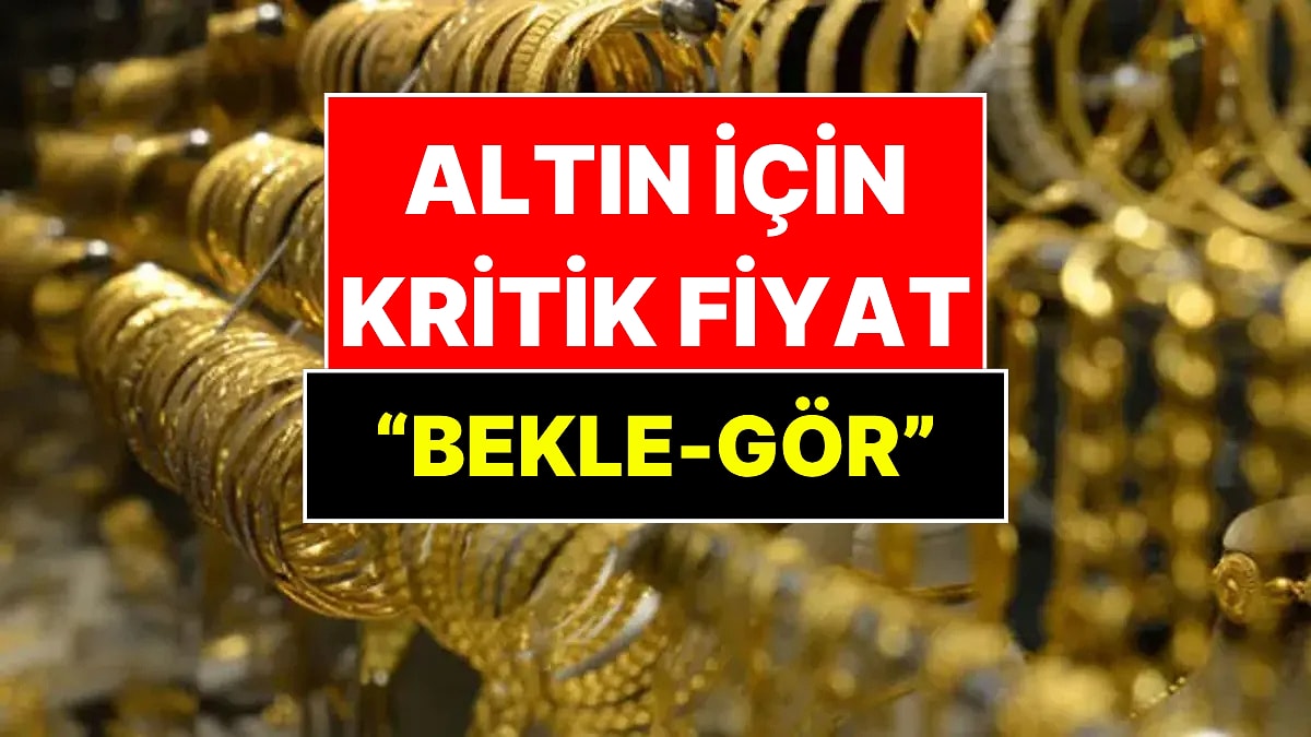 Ekonomist Filiz Eryılmaz Altın İçin Dikkat Edilmesi Gereken Fiyatı Açıkladı