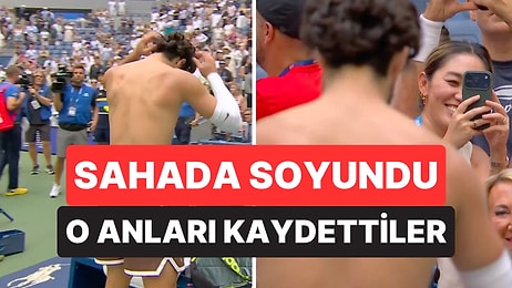 Herkes Telefonla Videoya Aldı: Carlos Alcaraz Üstünü Çıkarınca Seyircilerin Tepkileri Gündem Oldu!