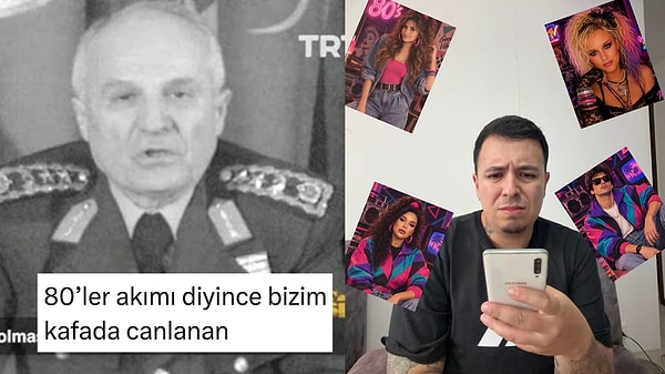 Yapay Zekayla 80'ler Akımını Diline Dolayan Kişiler